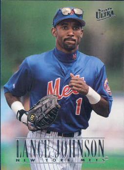 #513 Lance Johnson - New York Mets - 1996 Ultra Baseball