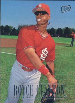 #544 Royce Clayton - St. Louis Cardinals - 1996 Ultra Baseball