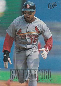 #549 Ray Lankford - St. Louis Cardinals - 1996 Ultra Baseball