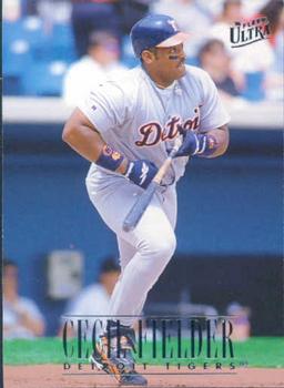 #58 Cecil Fielder - Detroit Tigers - 1996 Ultra Baseball