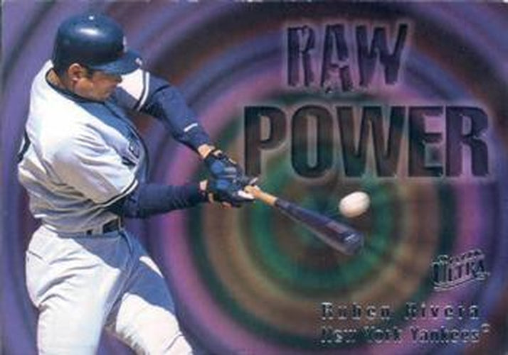 #600 Ruben Rivera - New York Yankees - 1996 Ultra Baseball