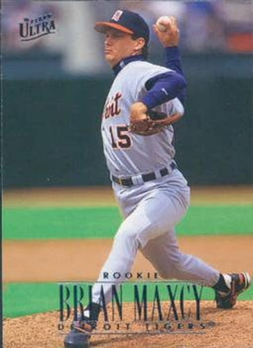 #64 Brian Maxcy - Detroit Tigers - 1996 Ultra Baseball