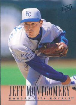 #74 Jeff Montgomery - Kansas City Royals - 1996 Ultra Baseball