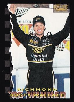 #82 Rusty Wallace - Penske Racing South - 1996 Pinnacle Racer's Choice Racing
