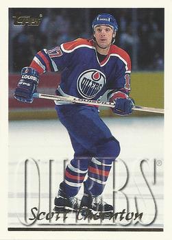 #82 Scott Thornton - Edmonton Oilers - 1995-96 Topps Hockey