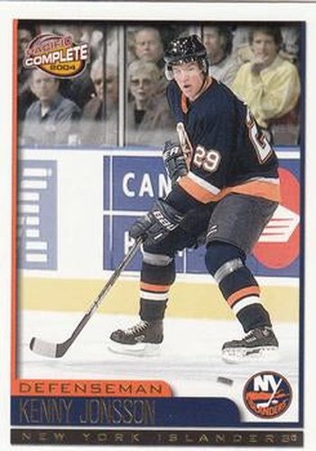 #82 Kenny Jonsson - New York Islanders - 2003-04 Pacific Complete Hockey