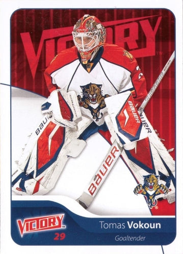 #82 Tomas Vokoun - Florida Panthers - 2011-12 Upper Deck Victory Hockey