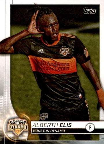 #82 Alberth Elis - Houston Dynamo - 2020 Topps MLS Soccer
