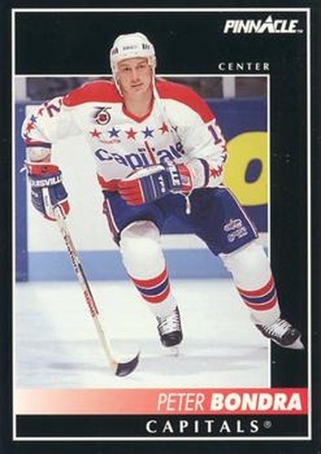#82 Peter Bondra - Washington Capitals - 1992-93 Pinnacle Canadian Hockey