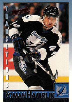 #82 Roman Hamrlik - Tampa Bay Lightning - 1995-96 Bowman Hockey