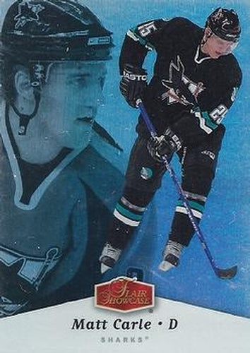 #82 Matt Carle - San Jose Sharks - 2006-07 Flair Showcase Hockey