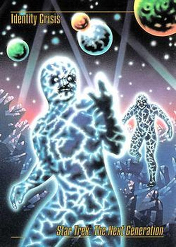 #82 Identity Crisis - 1993 SkyBox Star Trek Master Series