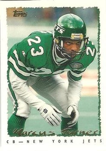 #82 Marcus Turner - New York Jets - 1995 Topps Football