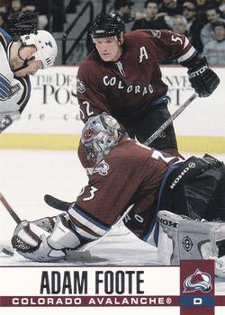 #82 Adam Foote - Colorado Avalanche - 2003-04 Pacific Hockey