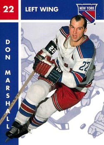 #82 Don Marshall - New York Rangers - 1995-96 Parkhurst 1966-67 Hockey