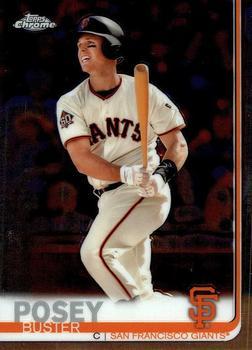 #82 Buster Posey - San Francisco Giants - 2019 Topps Chrome Baseball