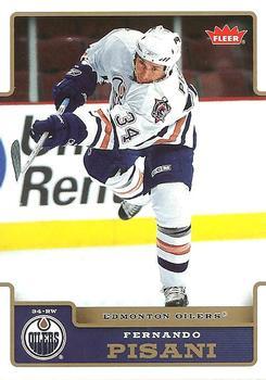 #82 Fernando Pisani - Edmonton Oilers - 2006-07 Fleer Hockey