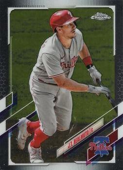 #82 J.T. Realmuto - Philadelphia Phillies - 2021 Topps Chrome Baseball
