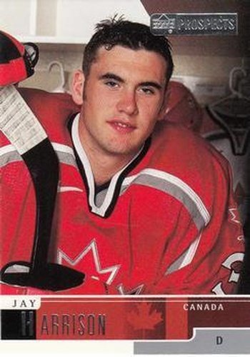 #82 Jay Harrison - Canada - 1999-00 Upper Deck Prospects Hockey