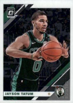 #82 Jayson Tatum - Boston Celtics - 2019-20 Donruss Optic Basketball