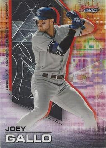 #82 Joey Gallo - New York Yankees - 2021 Bowman's Best Baseball