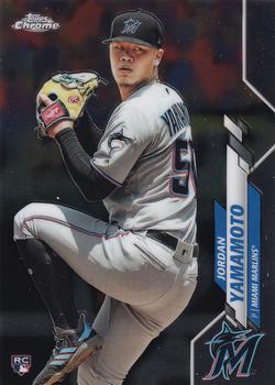 #82 Jordan Yamamoto - Miami Marlins - 2020 Topps Chrome Baseball