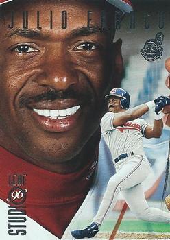 #82 Julio Franco - Cleveland Indians - 1996 Studio Baseball