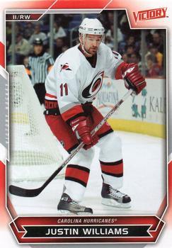 #82 Justin Williams - Carolina Hurricanes - 2007-08 Upper Deck Victory Hockey