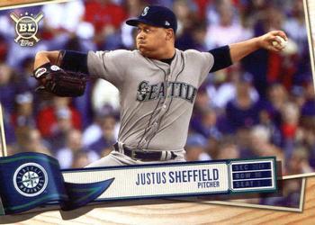 #82 Justus Sheffield - Seattle Mariners - 2019 Topps Big League Baseball