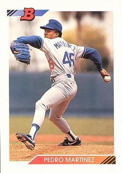 #82 Pedro Martinez - Los Angeles Dodgers - 1992 Bowman Baseball