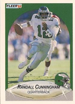 #82 Randall Cunningham - Philadelphia Eagles - 1990 Fleer Football