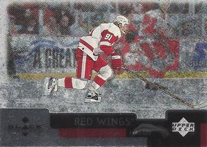 #82 Sergei Fedorov - Detroit Red Wings - 1997-98 Upper Deck Black Diamond Hockey