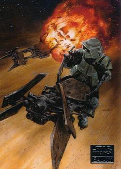 #82 Speeder Bike Battle - 2018 Topps Star Wars Galaxy 8