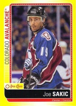 #S-SA Joe Sakic - Colorado Avalanche - 2013-14 O-Pee-Chee Hockey - Stickers
