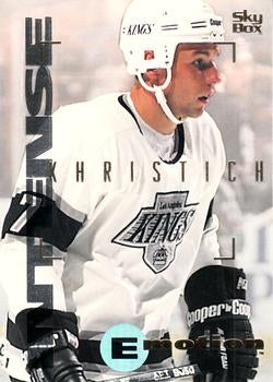 #82 Dmitri Khristich - Los Angeles Kings - 1995-96 SkyBox E-Motion Hockey