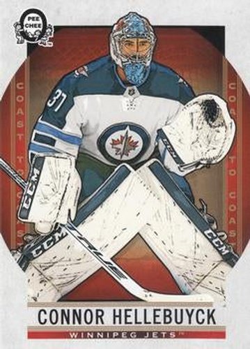 #83 Connor Hellebuyck - Winnipeg Jets - 2018-19 O-Pee-Chee Coast to Coast Hockey