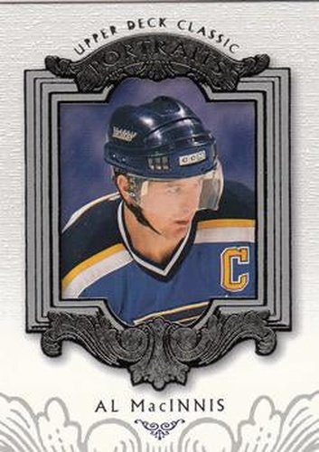 #83 Al MacInnis - St. Louis Blues - 2003-04 Upper Deck Classic Portraits Hockey