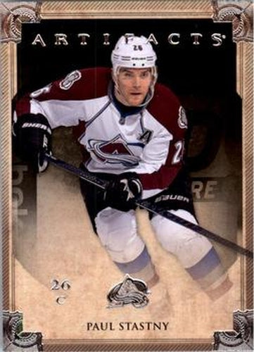#83 Paul Stastny - Colorado Avalanche - 2013-14 Upper Deck Artifacts Hockey