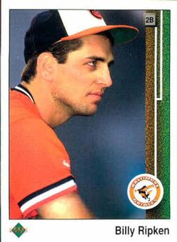 #283 Billy Ripken - Baltimore Orioles - 1989 Upper Deck Baseball