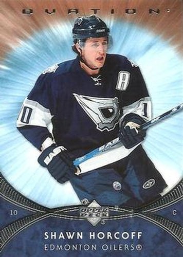 #83 Shawn Horcoff - Shawn Horcoff - 2007-08 Upper Deck Ovation Hockey