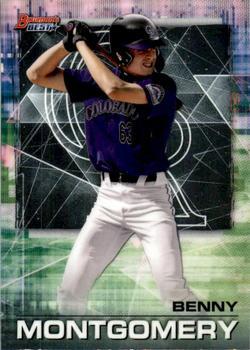 #83 Benny Montgomery - Colorado Rockies - 2021 Bowman's Best Baseball
