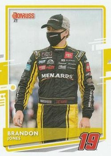 #83 Brandon Jones - Joe Gibbs Racing - 2021 Donruss Racing