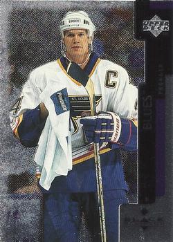 #83 Chris Pronger - St. Louis Blues - 1997-98 Upper Deck Black Diamond Hockey