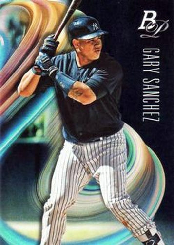 #83 Gary Sanchez - New York Yankees - 2018 Bowman Platinum Baseball