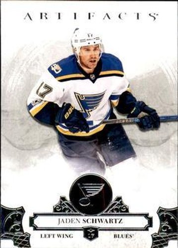 #83 Jaden Schwartz - St. Louis Blues - 2017-18 Upper Deck Artifacts Hockey