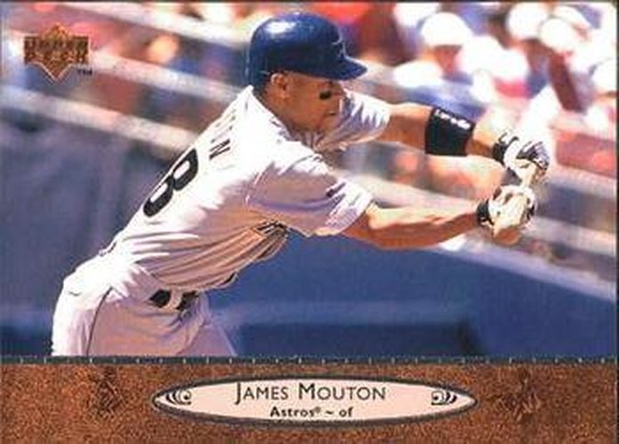 #83 James Mouton - Houston Astros - 1996 Upper Deck Baseball