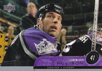 #83 Jason Allison - Los Angeles Kings - 2002-03 Upper Deck Hockey