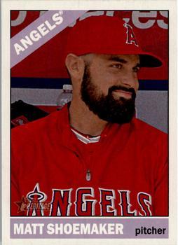 #83 Matt Shoemaker - Los Angeles Angels - 2015 Topps Heritage Baseball