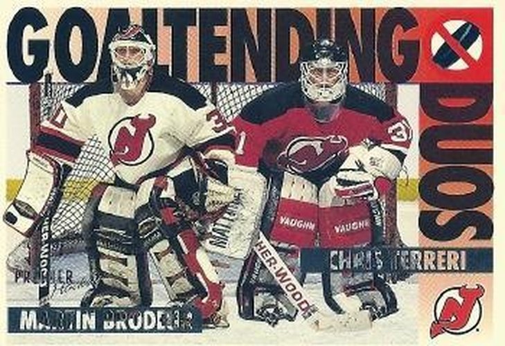 #83 Martin Brodeur / Chris Terreri - New Jersey Devils - 1994-95 Topps Premier Hockey