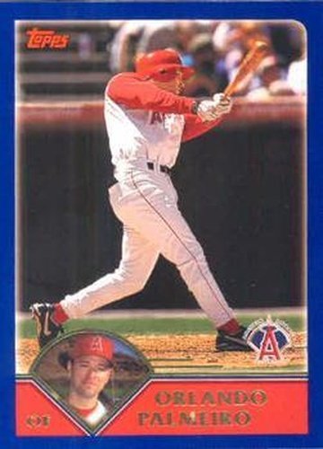 #83 Orlando Palmeiro - Anaheim Angels - 2003 Topps Baseball